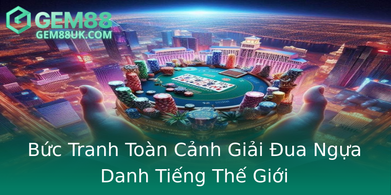 Bức Tranh Toàn Cảnh Giải Đua Ngựa Danh Tiếng Thế Giới Bức Tranh Toàn Cảnh Giải Đua Ngựa Danh Tiếng Thế Giới