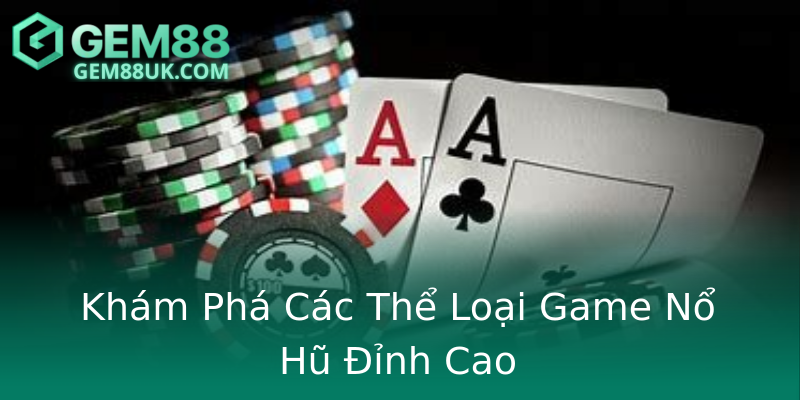 Khám Phá Các Thể Loại Game Nổ Hũ Đỉnh Cao Khám Phá Các Thể Loại Game Nổ Hũ Đỉnh Cao