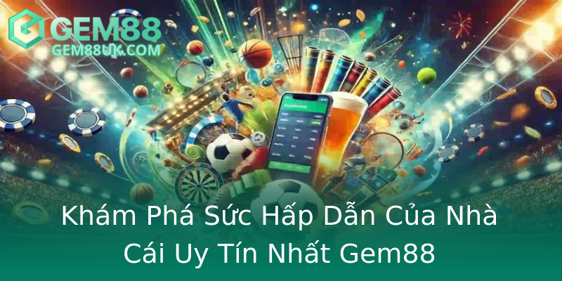 Khám Phá Sức Hấp Dẫn Của Nhà Cái Uy Tín Nhất Gem88 Khám Phá Sức Hấp Dẫn Của Nhà Cái Uy Tín Nhất Gem88