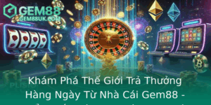 Kham Pha The Gioi Tra Thuong Hang Ngay Tu Nha Cai Gem88 Iem En Ang Tin Cay Cho Gioi Am Me Game
